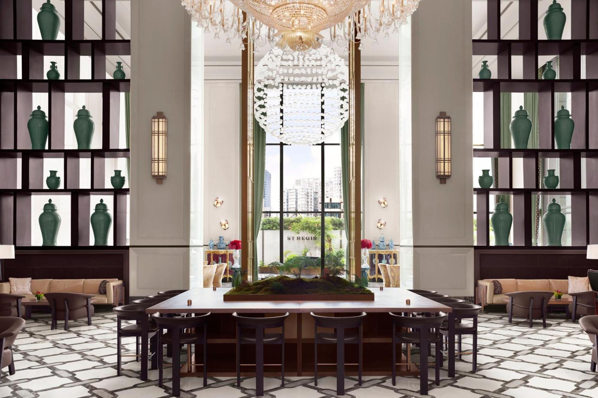 The St. Regis Shanghai Jingan מראה חיצוני תמונה